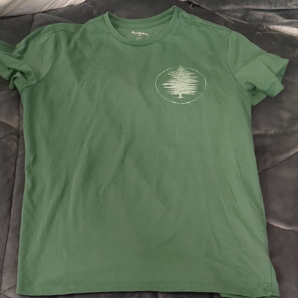Goodfellow & Co Green Crew Neck Short Sleeve Tee
